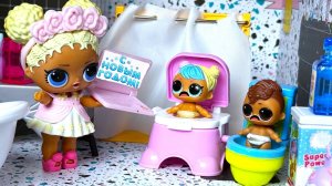 КАК МЫ ПРОСПАЛИ НОВЫЙ ГОД🎄😱🎅🤣 куклы ЛОЛ сюрприз LOL НОВЫЕ мультики