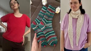 вязальный эпизод: готовые работы, подарки, планы