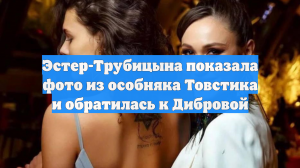 Эстер-Трубицына показала фото из особняка Товстика и обратилась к Дибровой
