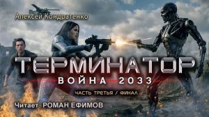 ТЕРМИНАТОР. ВОЙНА 2033 (аудиокнига). Часть 3. Финал. Алексей Кондратенко. Читает Роман Ефимов.