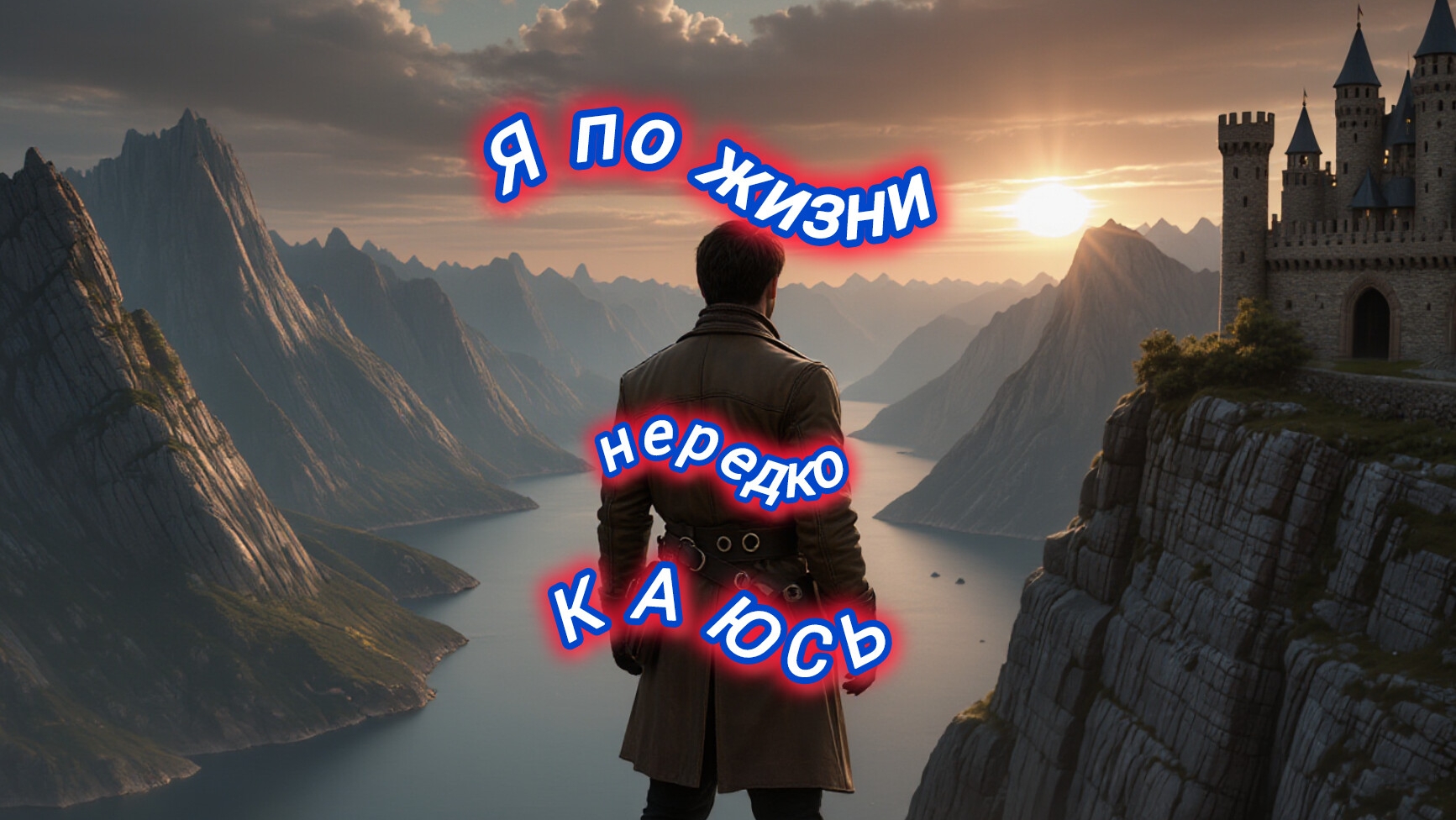 Нейро музыка "Я по жизни нередко КАЮСЬ" на стихи поэта Владимира К. #стихи#нейро#музыка смотреть онлайн