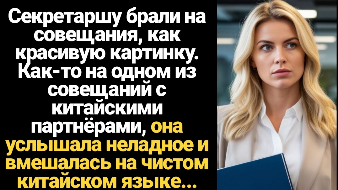 ИСТОРИИ ИЗ ЖИЗНИ/Секретаршу брали на совещания как красивую картинку смотреть онлайн