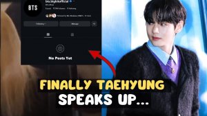 Тэхён наконец рассказал, почему BTS удалили свой инста-аккаунт!