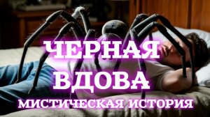 ЧЕРНАЯ ВДОВА. Вот Интересный Жуткий Мистический Рассказ!