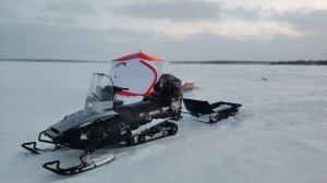 Первая рыбалка 2026 года ловим окуня.