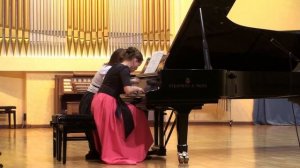 Игорь Рехин. 7 пьес для фортепиано в 4 руки. Исп.: Екатерина Цыганкова и Мария Голубничая