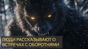 Люди рассказывают о встречах с ОБОРОТНЯМИ. Свидетельства