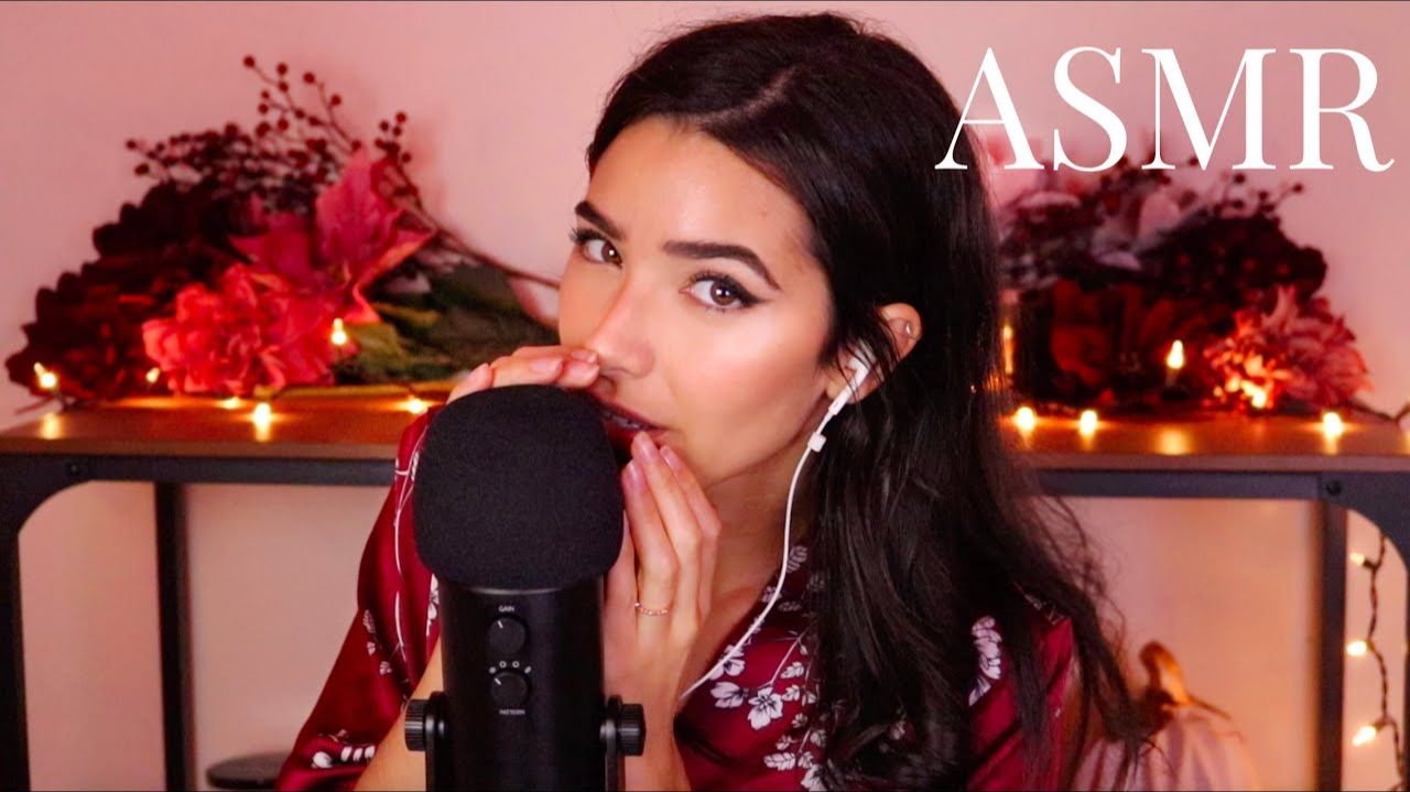 ASMR Extra Closeup Whispering (+ Soft Mic scratching, Mouth Sounds, Trigger Words) смотреть онлайн