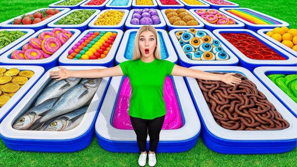 Выбери Правильный Бассейн, Чтобы Выжить Челлендж | Сумасшедший Челлендж от Multi DO Challenge