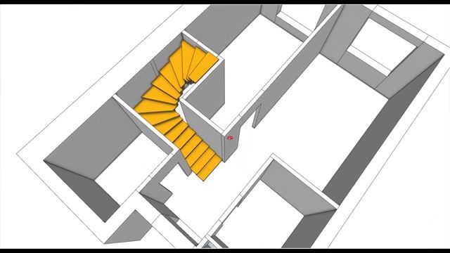 Три варианта лестницы в двухуровневой квартире с террасой