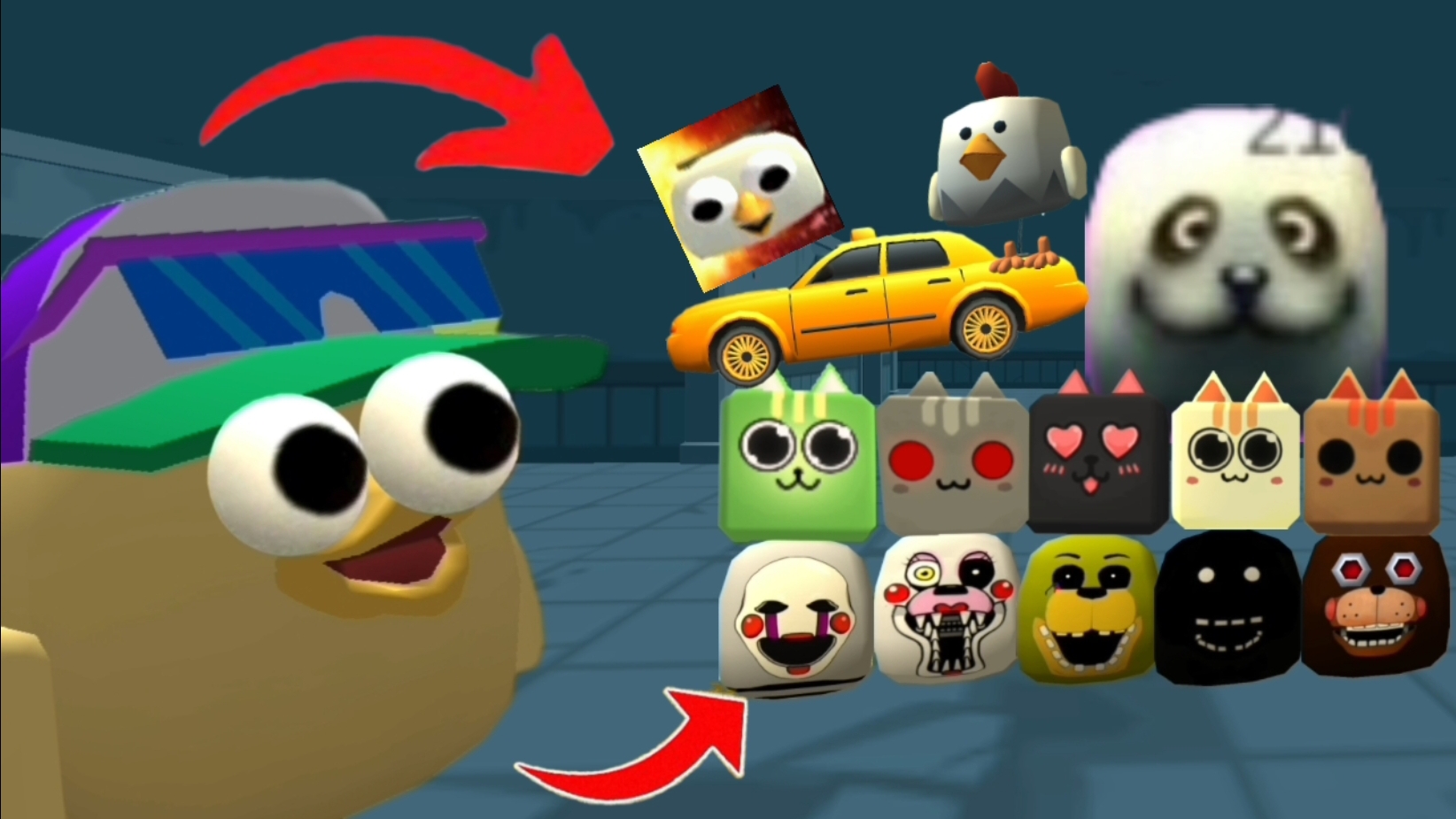 😱ПАСХАЛКИ,ВЕЩИ и БАГИ НОВОГО ОБНОВЛЕНИЯ 5.0.0 в ЧИКЕН ГАН! **Много пасхалок на СКИНЫ!** смотреть онлайн