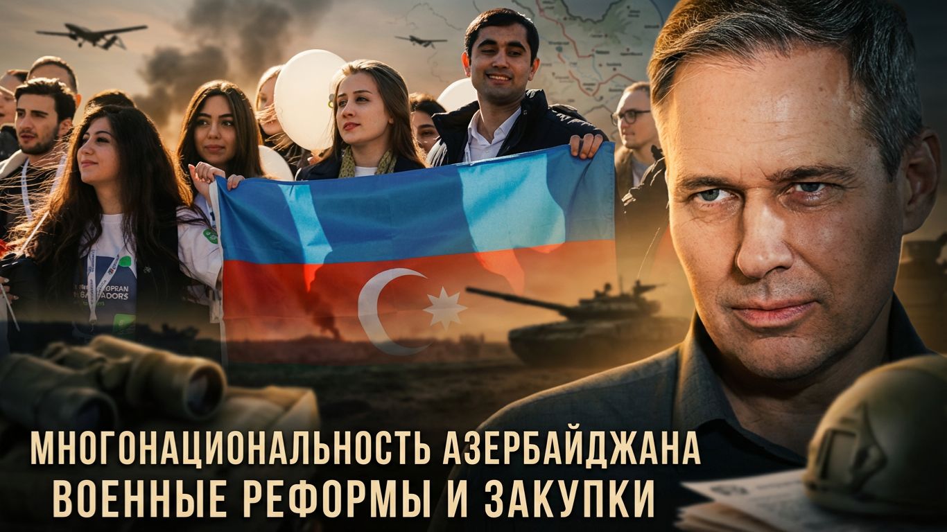 Александр Артамонов | Многонациональность Азербайджана. Военные реформы и закупки смотреть онлайн