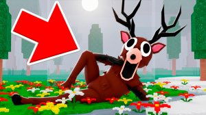 СНЕГ РАСТАЯЛ... ОЛЕНЬ ПРОПАЛ в 99 ночей в лесу в ROBLOX!