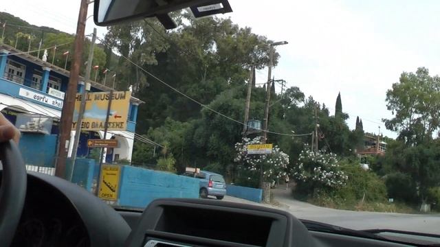 Корфу из окна машины смотреть онлайн