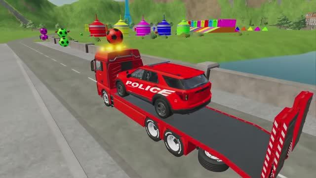МУЛЬТИКИ ПРО ПОЛИЦЕЙСКИЕ МАШИНКИ. Красочный занимательный мультик для малышей. СИРЕНЫ И МИГАЛКИ. смотреть онлайн