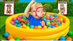 Адам и Мама потеряли щенка в парке