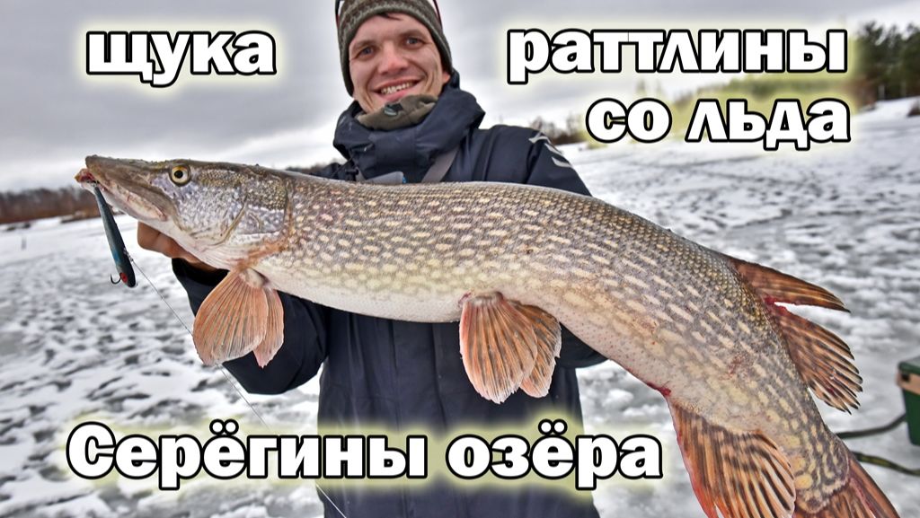 Новогодняя раздача поклёвок на пруду