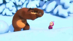 Маша и Медведь Пазлы | Пазлы на время с Машей и Медведем | Мультфильм Медведь и Маша Смотреть