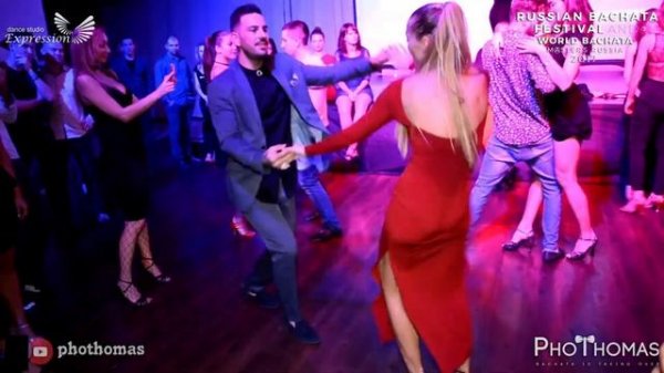 Daniel с русской девушкой bachata sensual Russian Bachata Festivale 2017