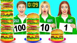 Игра в Кальмара в реальной жизни Челлендж #1 от Multi DO Challenge