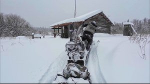 НА ТРИ ДНЯ В ТАЙГУ ЗАЕЗЖАЕМ С ТОВАРИЩЕМ / ПРОБИВАЕМСЯ ДО ИЗБЫ НА РЫБАЛКУ / ЛОВИМ РЫБУ К НОВОМУ ГОДУ