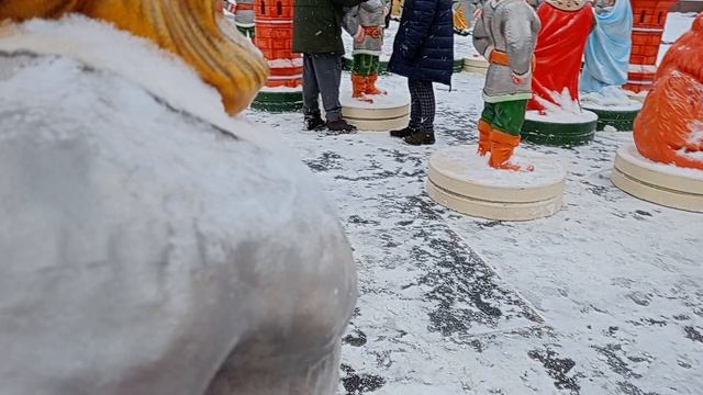 Ездили с детьми на Московскую ярмарку.