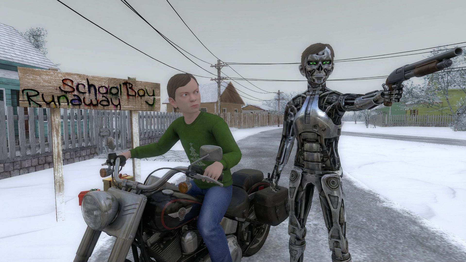 Скулбой Терминатор Бой - ТРЕЙЛЕР ( СКУЛБОЙ ЭТО ДЖОН КОННОР )