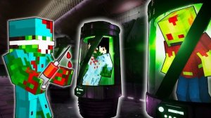 ЗОМБИ В ПРОБИРКАХ. ПОДЗЕМНАЯ ЗОМБИ ЛАБОРАТОРИЯ Z-LAB. ДЕНЬ 29 - ЗОМБИ АПОКАЛИПСИС МАЙНКРАФТ | Линч