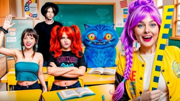 ПОПАЛИ В ШКОЛУ KPOP DEMON HUNTERS RUNAWAY в РЕАЛЬНОЙ ЖИЗНИ!