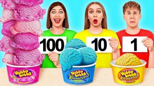 100 Слоев еды Челлендж | Война пранков от Multi DO Challenge