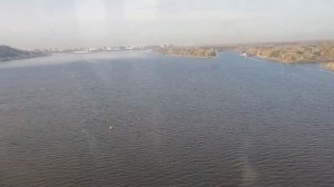 Канатная дорога над рекой Волга в Нижнем Новгороде