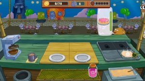 ГУБКА БОБ НАЧАЛО ГОТОВКИ БЛИНОВ «Губка Боб кулинарный поединок» «SpongeBob: The Culinary Duel»