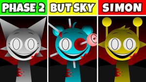 ИНКРЕДИБОКС СПРУНКИ 🔥 ФАЗА 2 🎭 ВСЕ — SKY VS ВСЕ — SIMON 💥 КТО ЯРЧЕ? 🤔