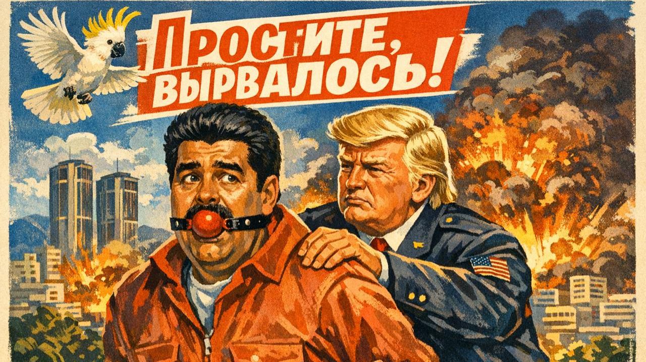 3.01.26 | "Простите, вырвалось!" № 321 | Про показательную операцию Трампа в Венесуэле смотреть онлайн