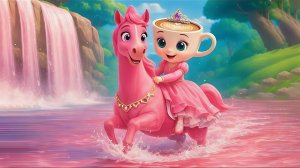 Балерина Капучина заблудилась в лесу со своей розовой лошадкой