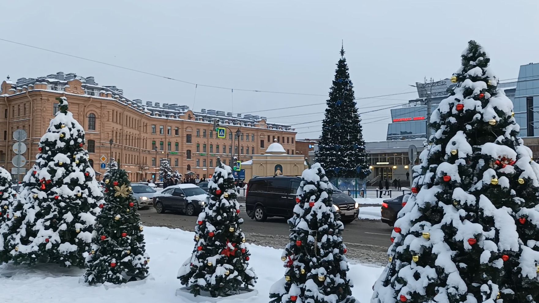 Ёлка на Сенной-Садовой