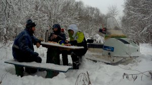 Снегоход Буран. Шел второй день нового года...