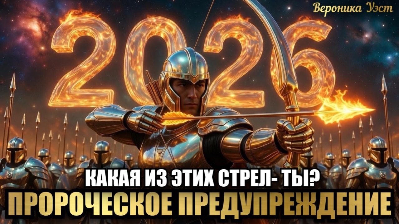 ПРОРОЧЕСКОЕ СЛОВО: ПРИБЛИЖАЮЩЕЕСЯ В 2026 году.. КАКАЯ ИЗ ЭТИХ СТРЕЛ- ТЫ? Вероника Уэст смотреть онлайн