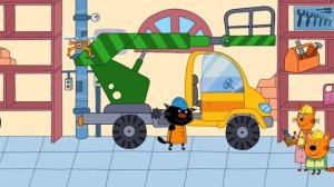 ТРИ КОТА. СТРОИТЕЛЬНЫЕ МАШИНЫ