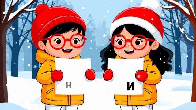 Читаем зимние слова смотреть онлайн