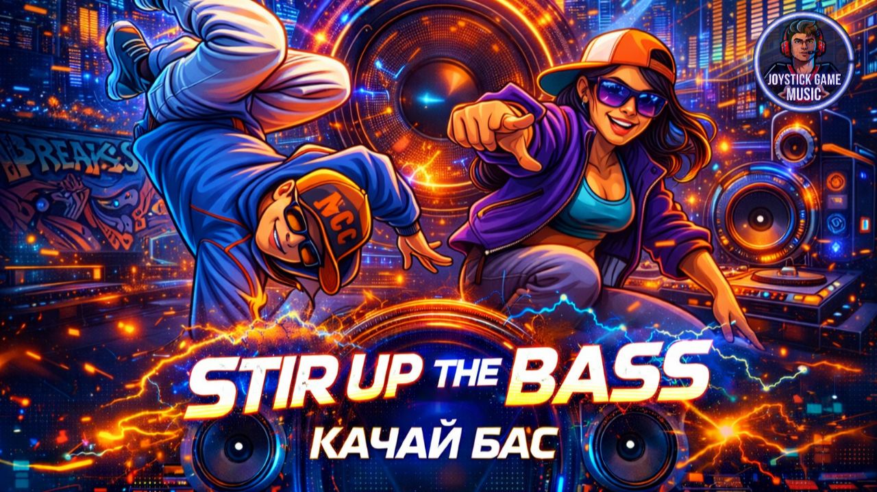 STIR UP THE BASS-Вдохновлённый big beat и breakbeat, слушателя в эпоху JOYSTICKGAME MUSIC смотреть онлайн