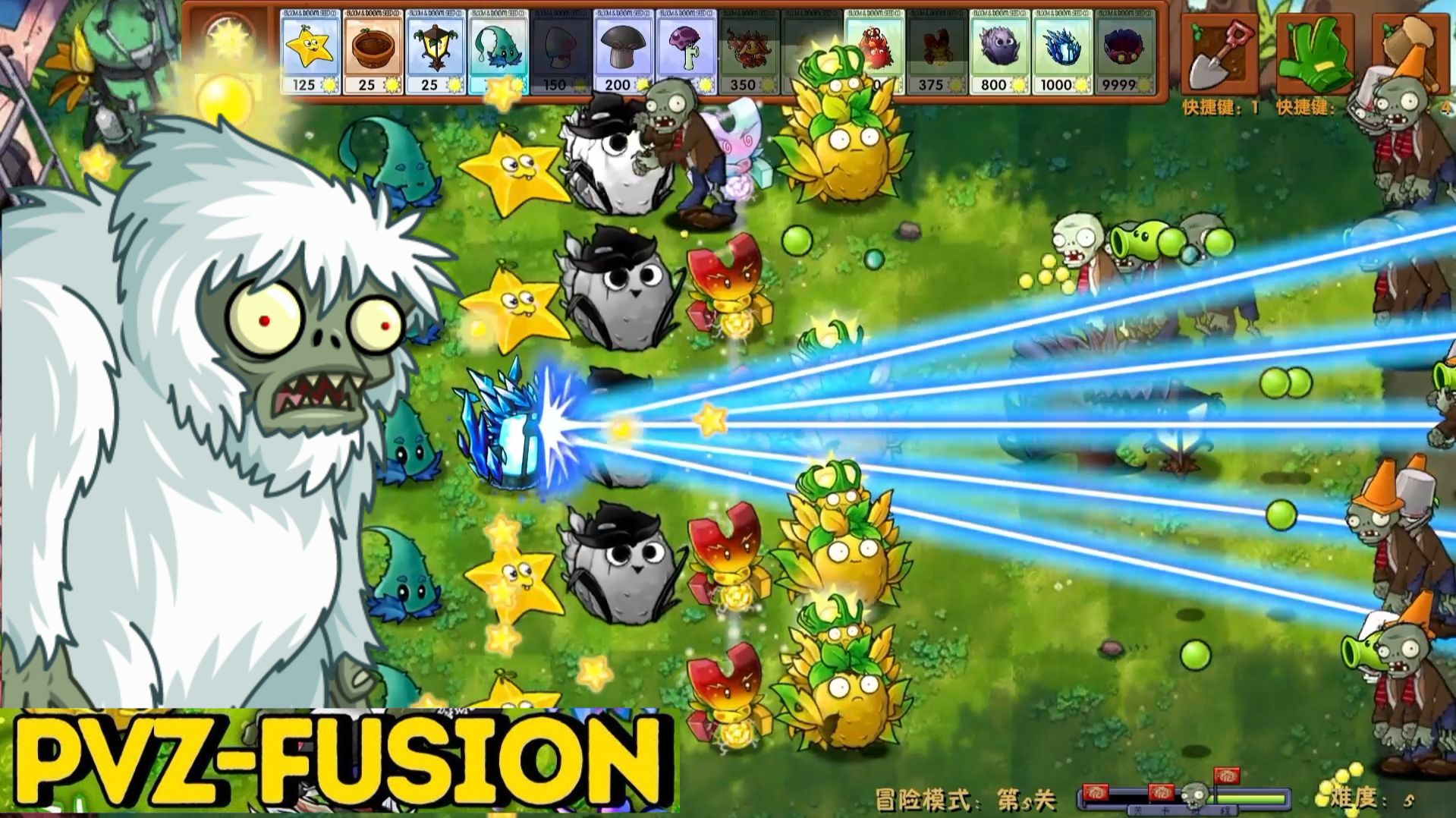 Растения против Зомби Fusion 3.2 Plants vs. Zombies ПвЗ PvZ смотреть онлайн