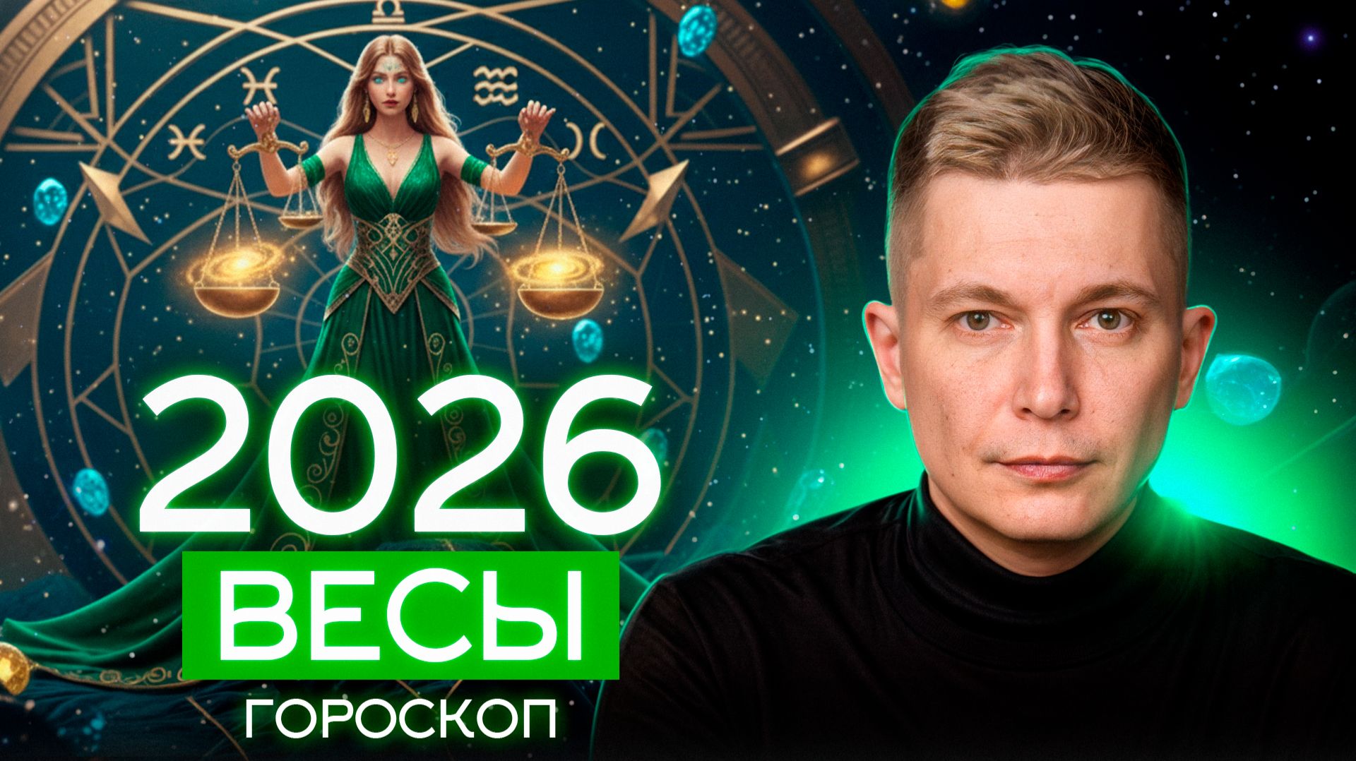 ВЕСЫ 2026 Новая страница жизни. Душевный гороскоп Павел Чудинов смотреть онлайн