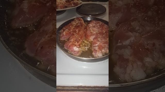 Новогодние Стэйки из свиной шеи