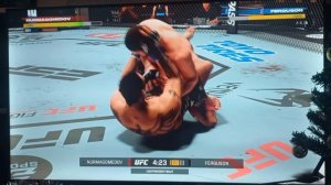 Хабиб Нурмагомедов и Тони Фергюсон, бой в UFC 5