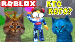 КТО САМЫЙ КРУТОЙ КОТ! Roblox Cursed Island Котик Игроман и Котёнок Лайк