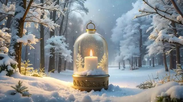 Зимний огонь - Нежная музыка для сна и отдыха, фоновая музыка для расслабления