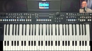 Синтезатор YAMAHA SX600. Ю. Антонов. Любимая. Обучение ч.1