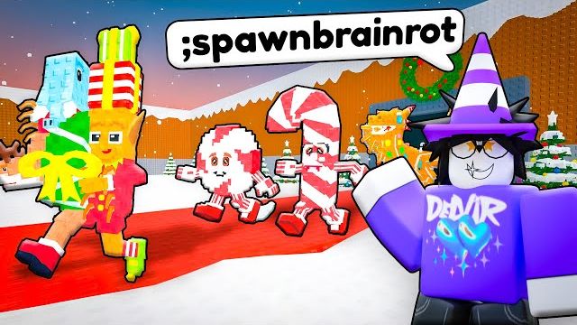 🎅 РАЗРАБОТЧИК ДАЛ МНЕ НОВОГОДНИЕ АДМИН КОМАНДЫ В Steal A Brainrot 🎁 смотреть онлайн