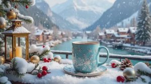 Happy Lightly Winter Jazz ❄️ Soft Morning Coffee Jazz & Smooth Bossa Nova Piano